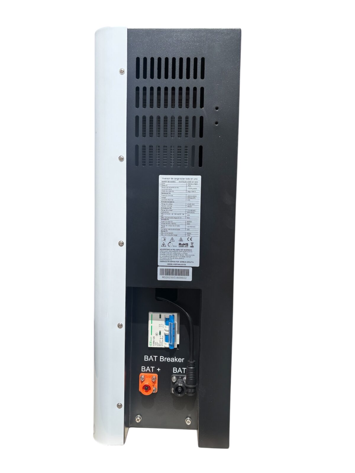 KIT SOLAR 15 KWH – HOME KIT One – Inversor 5kw + 3 Baterías 5kWh 6000 ciclos - Imagen 4