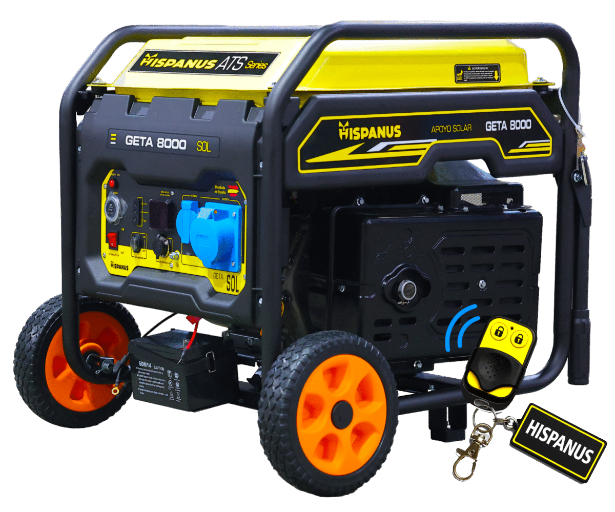 Generador inverter 8000W GETA RC / arranque REMOTO 50M