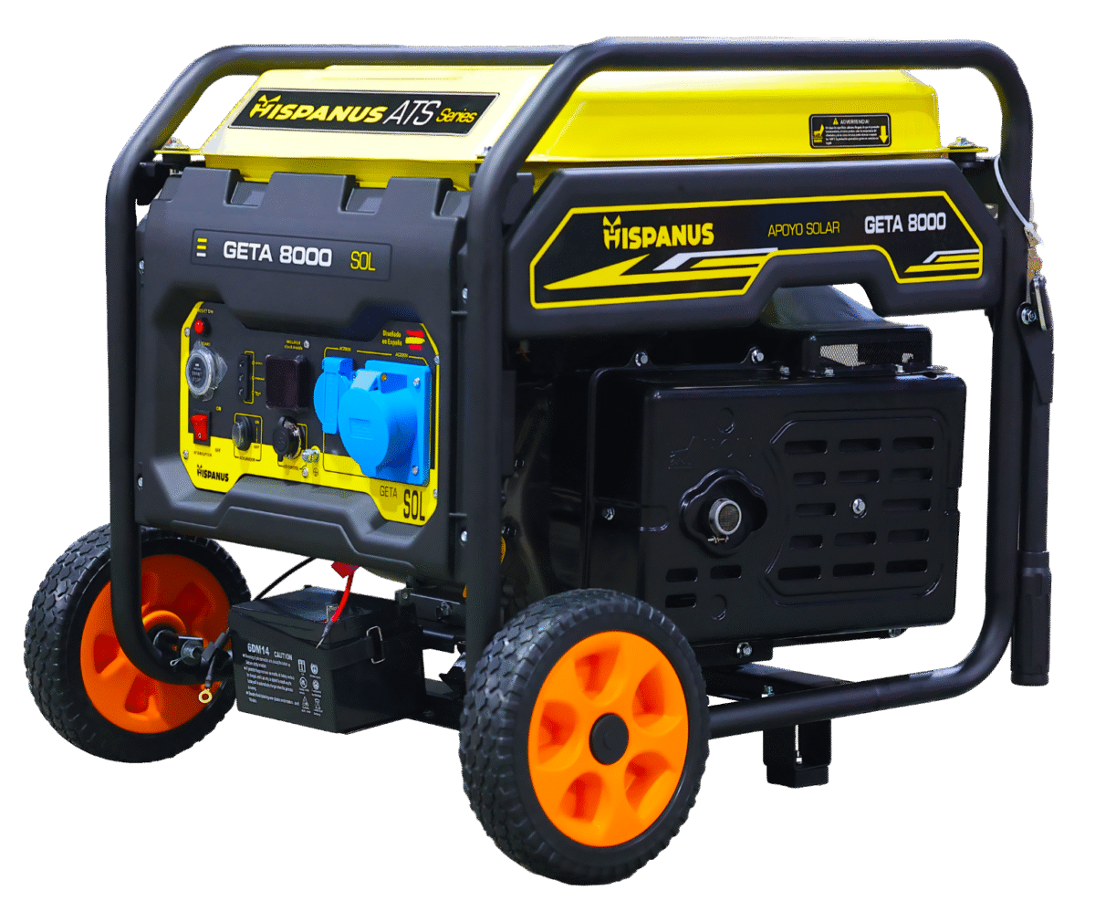 Generador inverter 8000W GETA RC / arranque REMOTO 50M - Imagen 6
