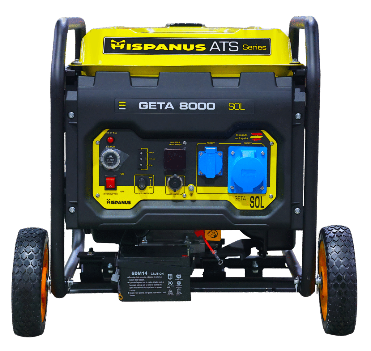 Generador inverter 8000W GETA RC / arranque REMOTO 50M - Imagen 2