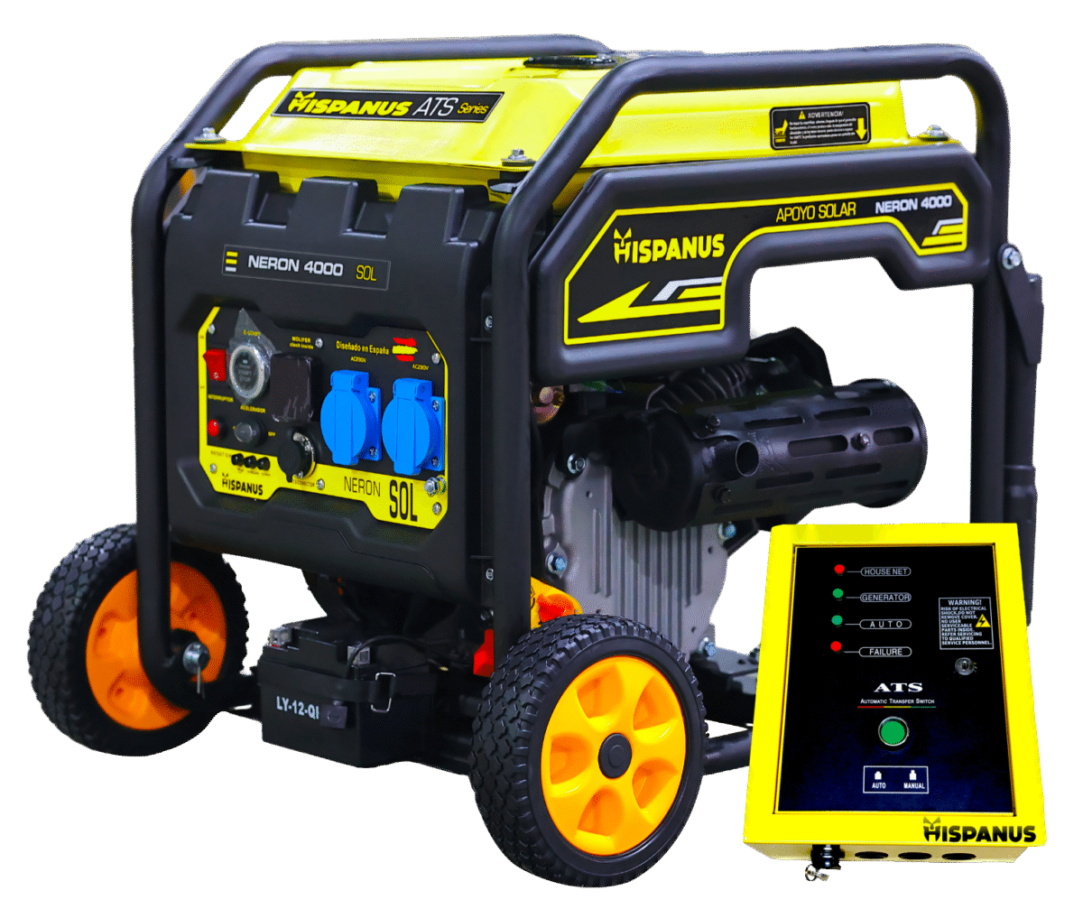 Generador inverter 4000W NERON ATS / arranque por (FALLO DE RED)