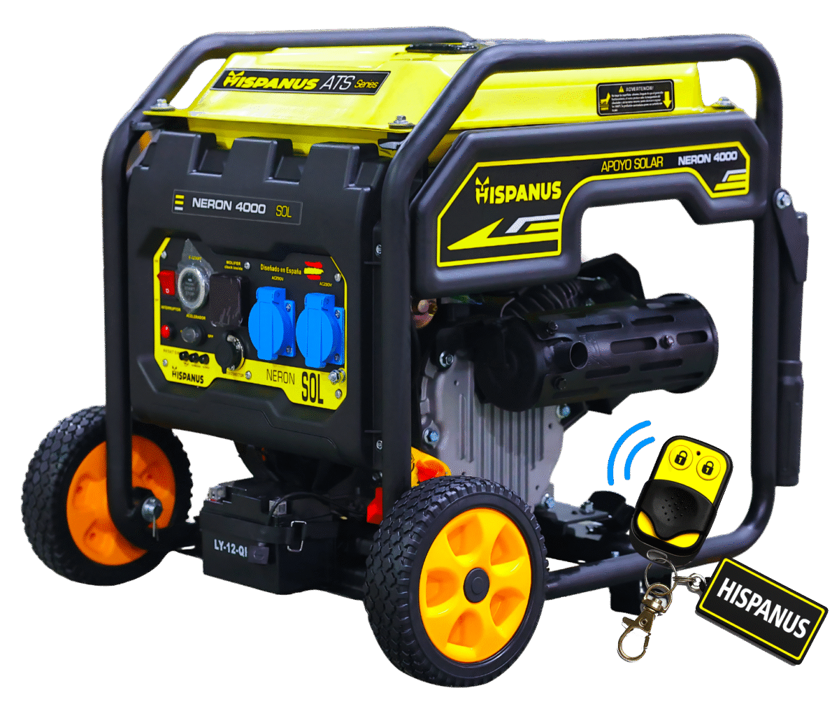Generador inverter 4000W NERON RC / arranque REMOTO 50M