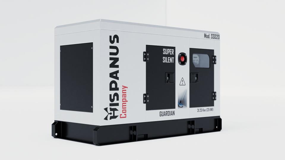 GRUPO ELECTROGENO 31KVA 25KW SSD25