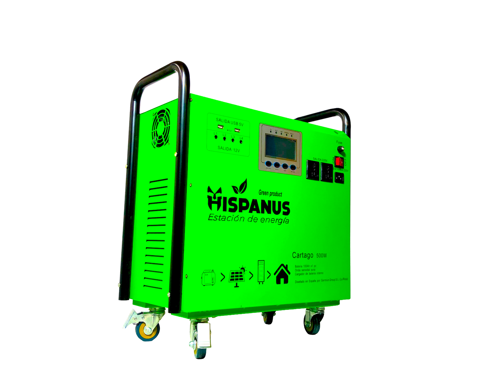 KIT SOLAR 500 w /1000 wp